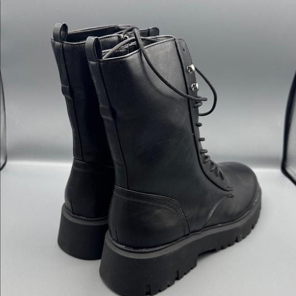 Madden Girl Maisey Lace-Up Combat Booties - Picture 3 of 5